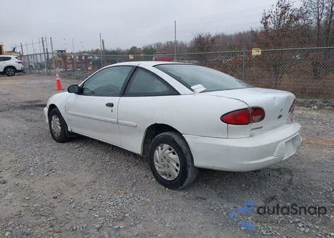 2002 Chevrolet Cavalier from USA, damaged, VIN 1G1JC124627394818